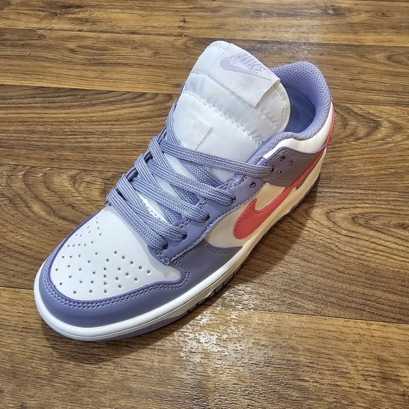 Nike Shoes - Nike Dunk Low Indigo Haze Coral Chalk Pink Purple